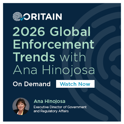 Oritain: 2026 Global Enforcement Trends with Ana Hinojosa. On Demand. Watch Now. Ana Hinojosa, Executive Director of Government and Regulatory Affairs.